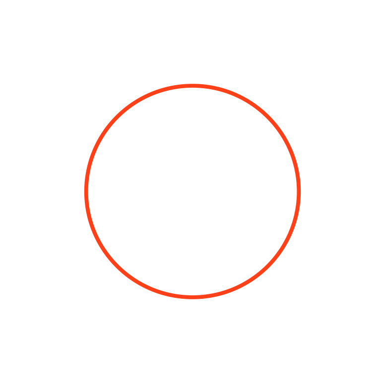 orange header circle