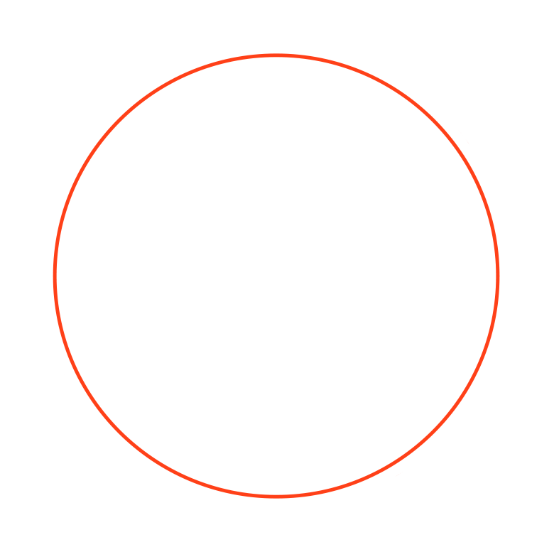 orange header circle