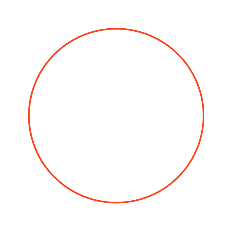 orange header circle