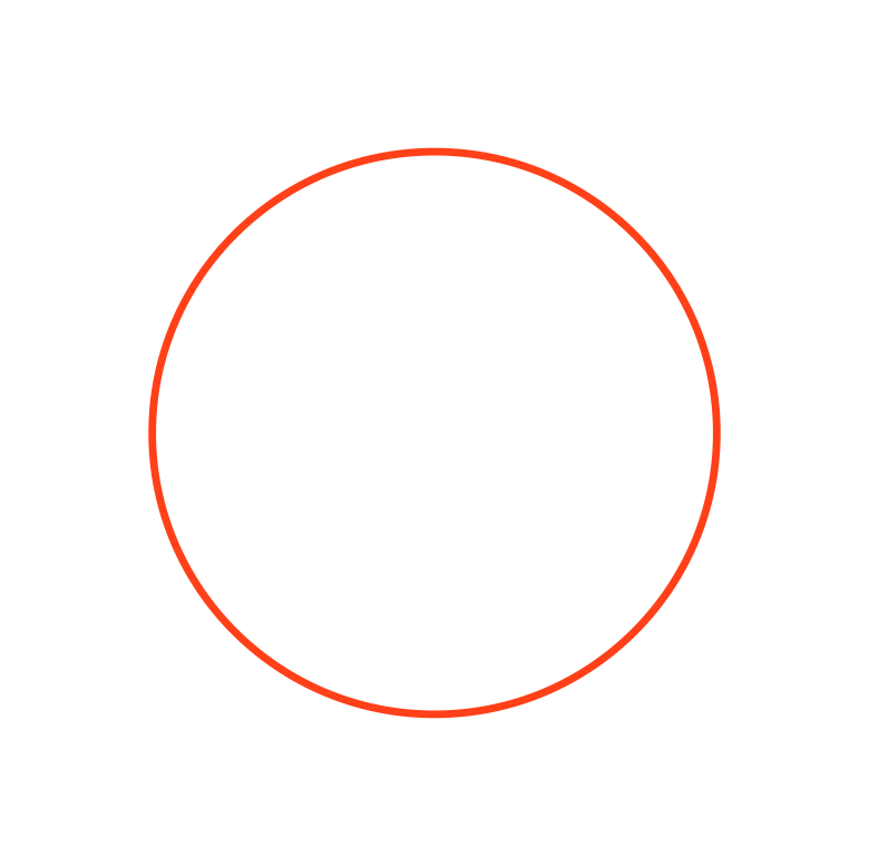 orange header circle