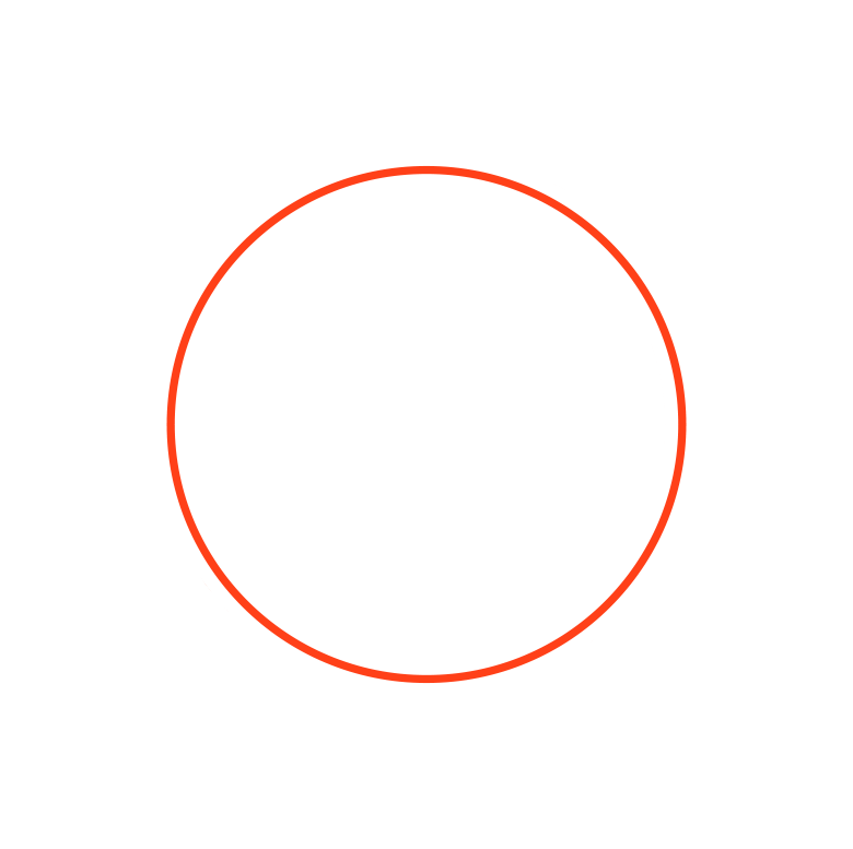 orange header circle